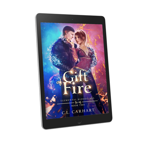 Gift of Fire Elemental Bloodlines Book 2 urban fantasy romance boss employee romance