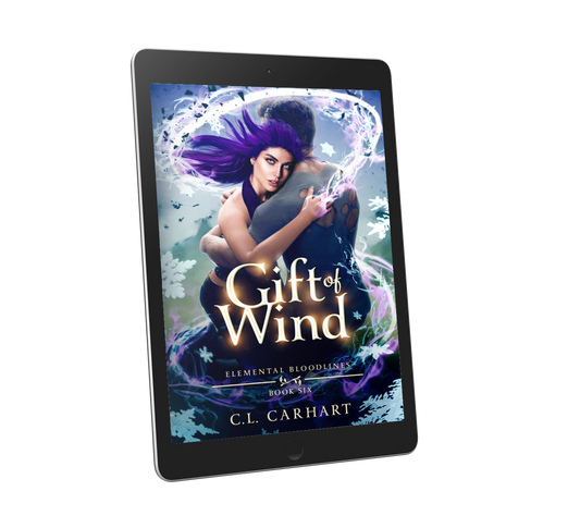 Gift of Wind Elemental Bloodlines book 6 paranormal second chance romance ebook